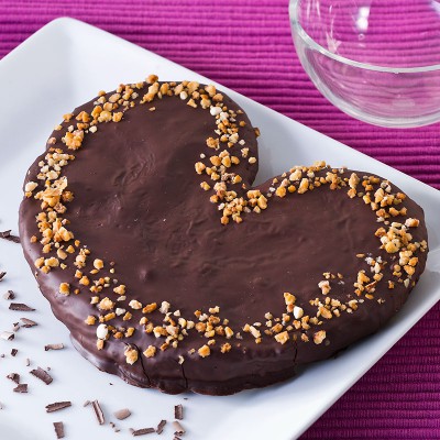 BOMBÓN CON CORAZÓN DE CHOCOLATE CRUJIENTE